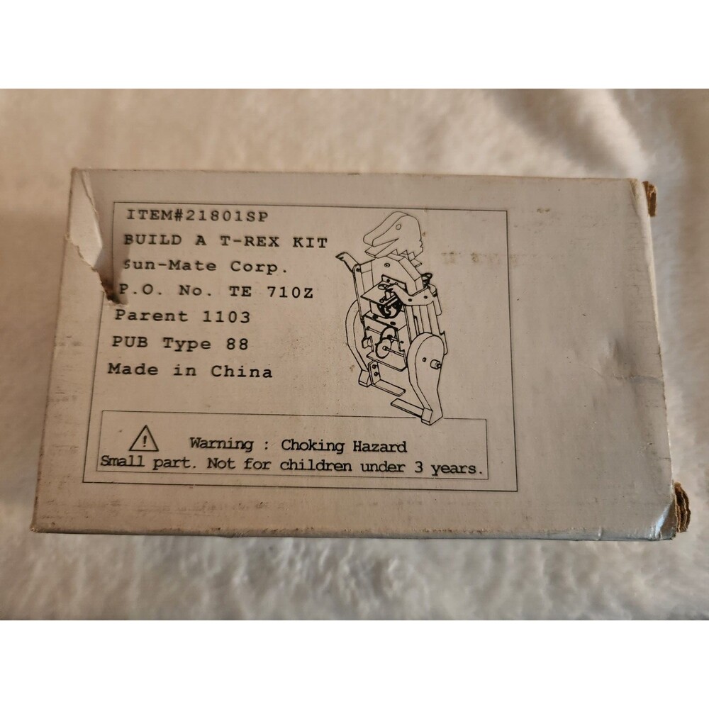 1999 SUN-MATE Motorized T-Rex model kit